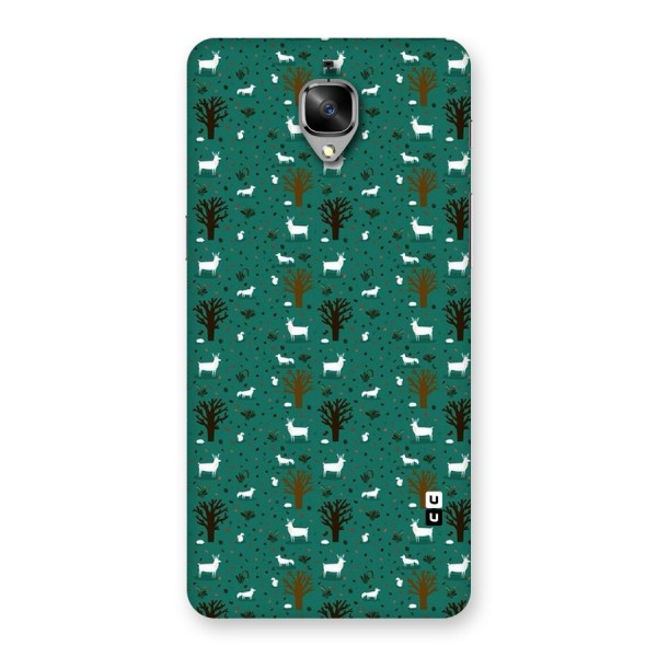 Animal Grass Pattern Back Case for OnePlus 3