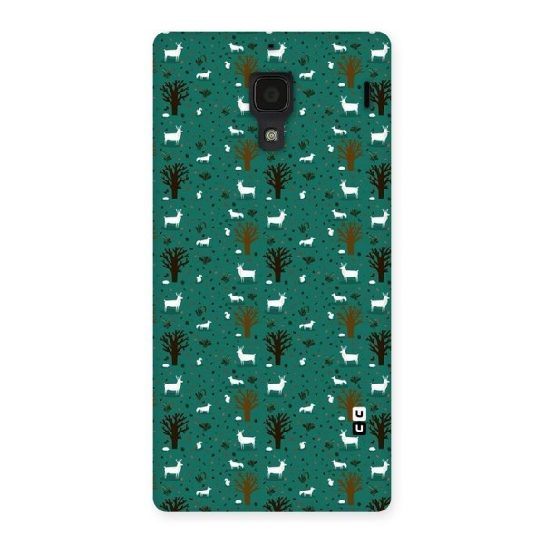 Animal Grass Pattern Back Case for Redmi 1S
