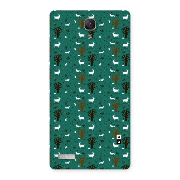 Animal Grass Pattern Back Case for Redmi Note