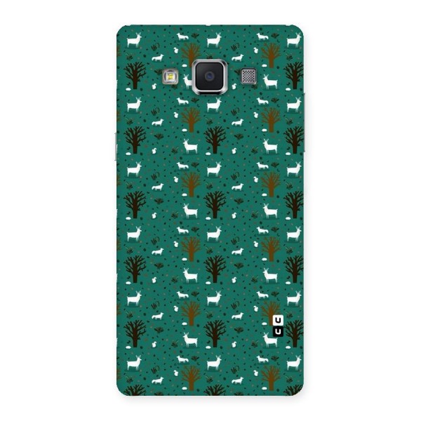 Animal Grass Pattern Back Case for Samsung Galaxy A5