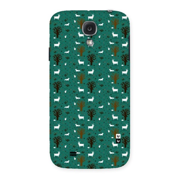 Animal Grass Pattern Back Case for Samsung Galaxy S4