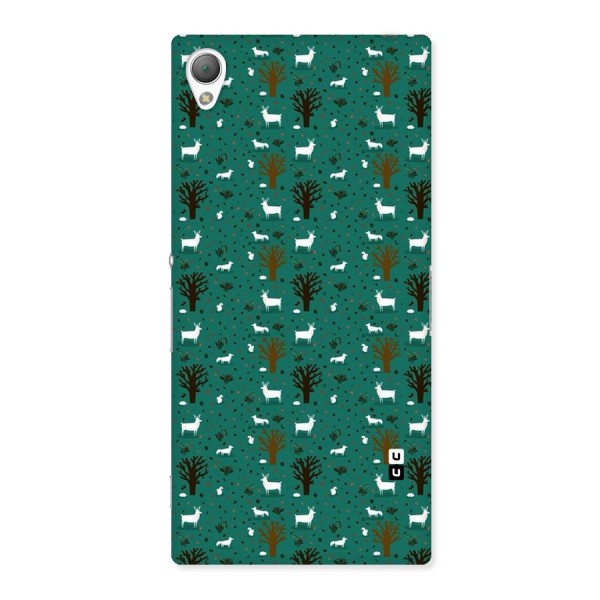 Animal Grass Pattern Back Case for Sony Xperia Z3
