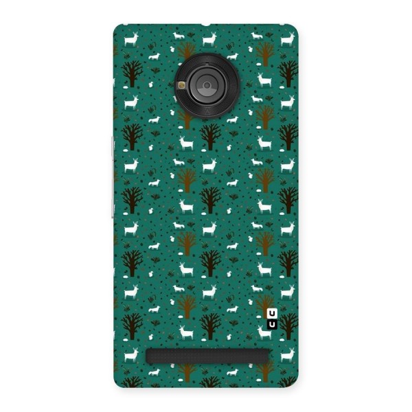 Animal Grass Pattern Back Case for Yu Yunique