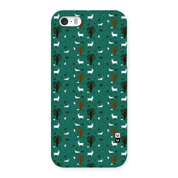 Animal Grass Pattern Back Case for iPhone 5 5S