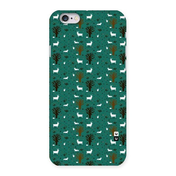 Animal Grass Pattern Back Case for iPhone 6 6S