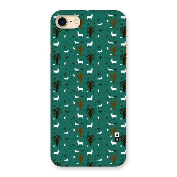 Animal Grass Pattern Back Case for iPhone 7