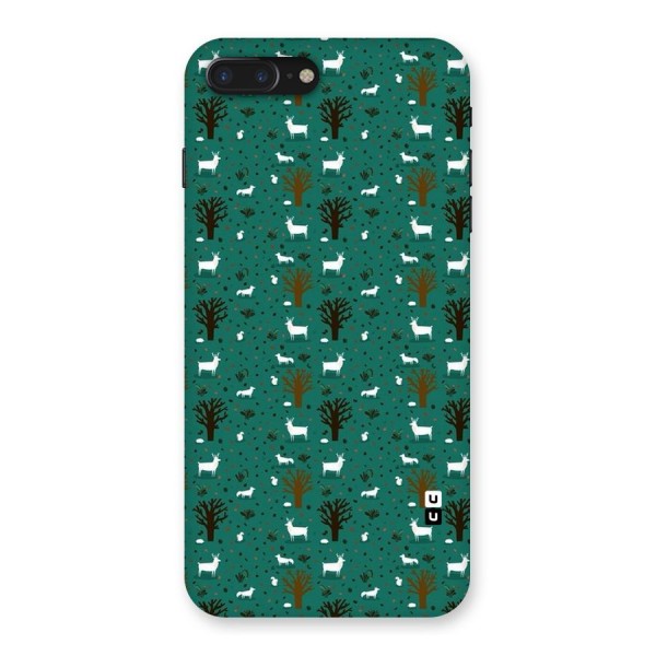 Animal Grass Pattern Back Case for iPhone 7 Plus