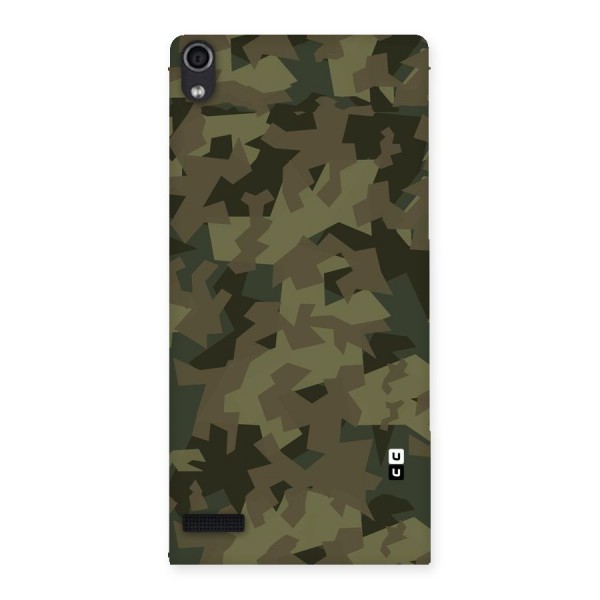 Army Abstract Back Case for Ascend P6