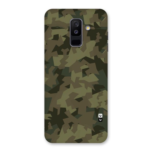 Army Abstract Back Case for Galaxy A6 Plus