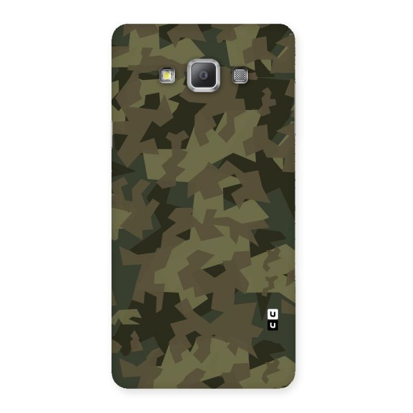 Army Abstract Back Case for Galaxy A7