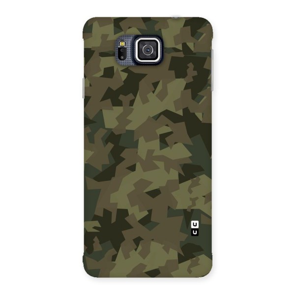 Army Abstract Back Case for Galaxy Alpha