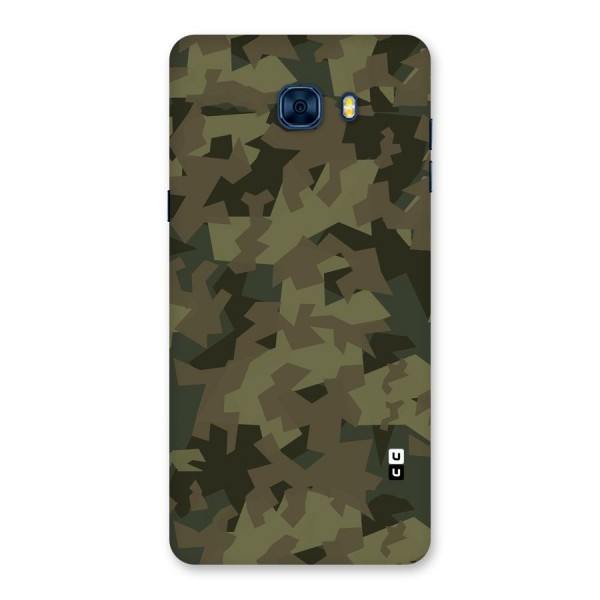 Army Abstract Back Case for Galaxy C7 Pro