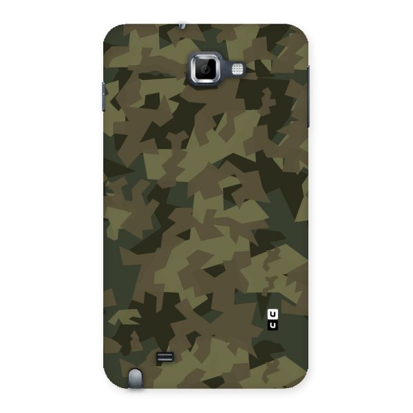 Army Abstract Back Case for Galaxy Note