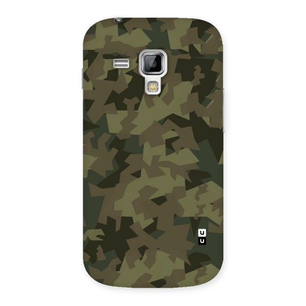 Army Abstract Back Case for Galaxy S Duos