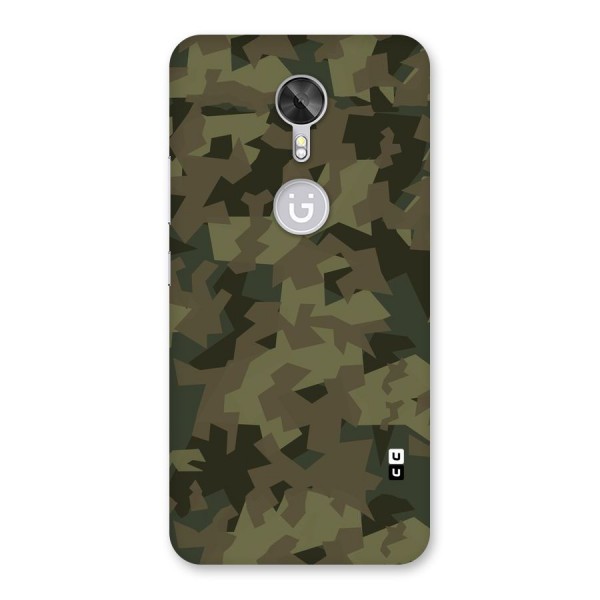 Army Abstract Back Case for Gionee A1