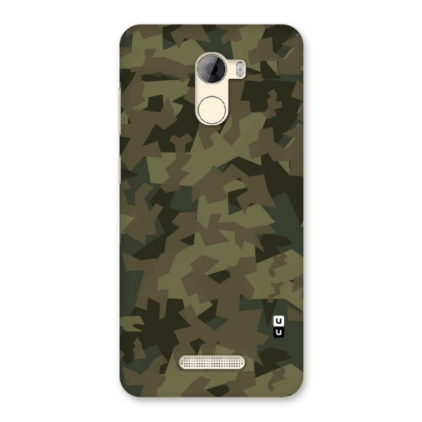 Army Abstract Back Case for Gionee A1 LIte