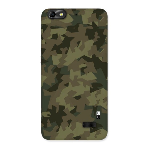Army Abstract Back Case for Honor 4C
