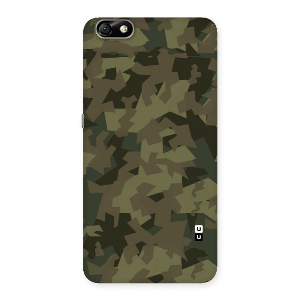 Army Abstract Back Case for Honor 4X