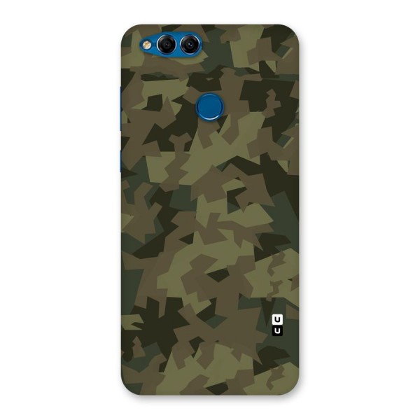 Army Abstract Back Case for Honor 7X