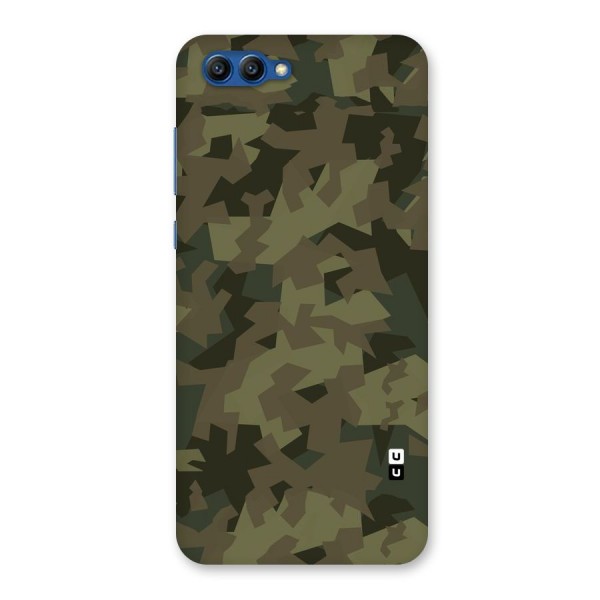 Army Abstract Back Case for Honor View 10