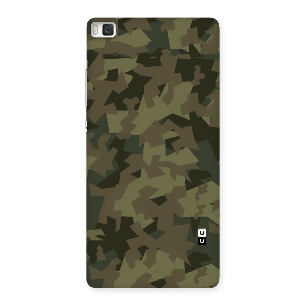 Army Abstract Back Case for Huawei P8