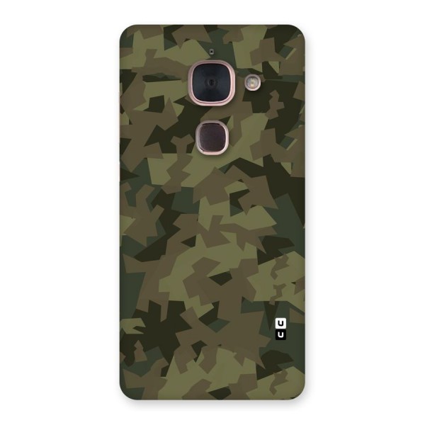 Army Abstract Back Case for Le Max 2