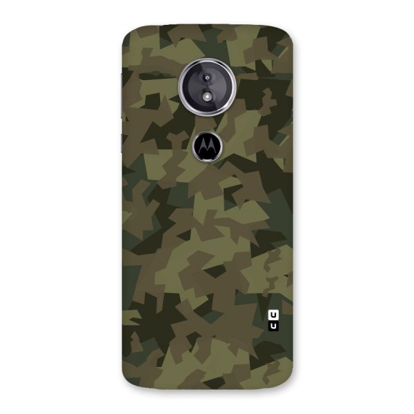 Army Abstract Back Case for Moto E5