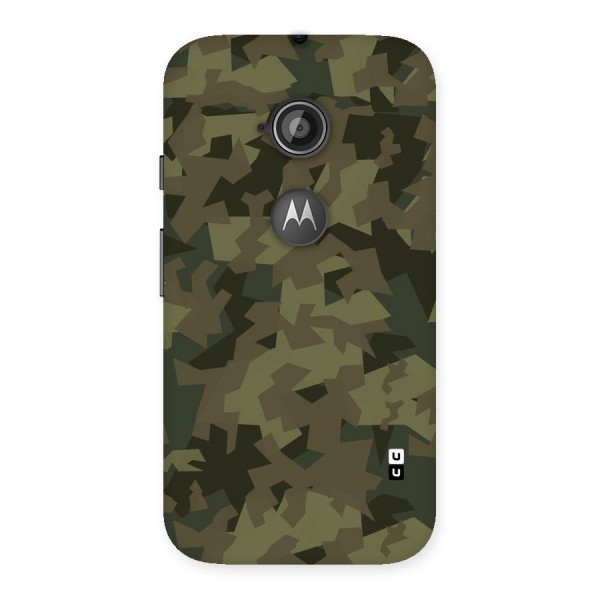 Army Abstract Back Case for Moto E 2nd Gen