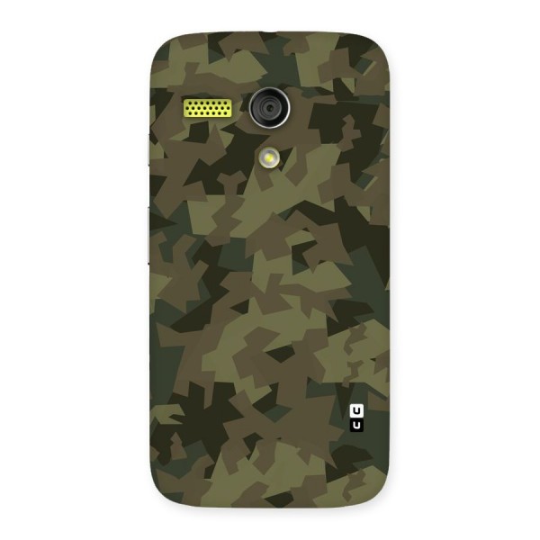 Army Abstract Back Case for Moto G