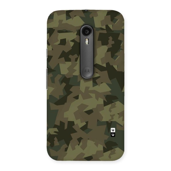 Army Abstract Back Case for Moto G3