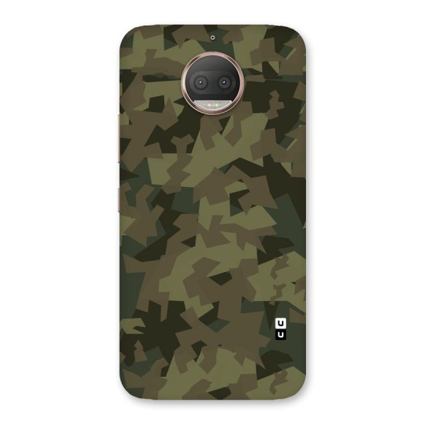 Army Abstract Back Case for Moto G5s Plus