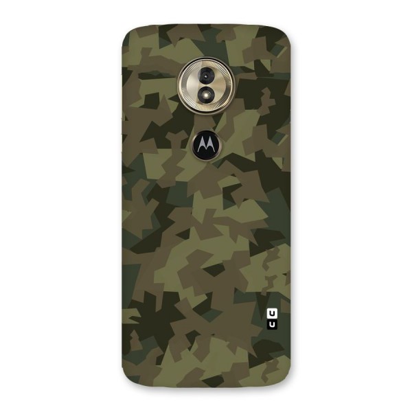 Army Abstract Back Case for Moto G6 Play