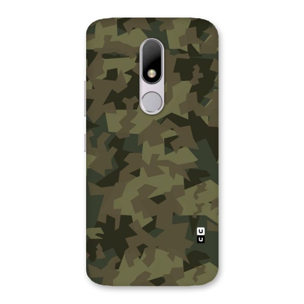 Army Abstract Back Case for Moto M
