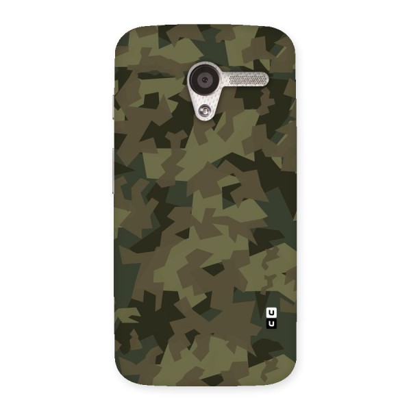 Army Abstract Back Case for Moto X