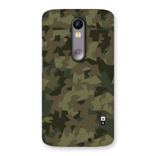 Army Abstract Back Case for Moto X Force