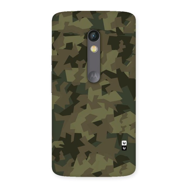 Army Abstract Back Case for Moto X Play