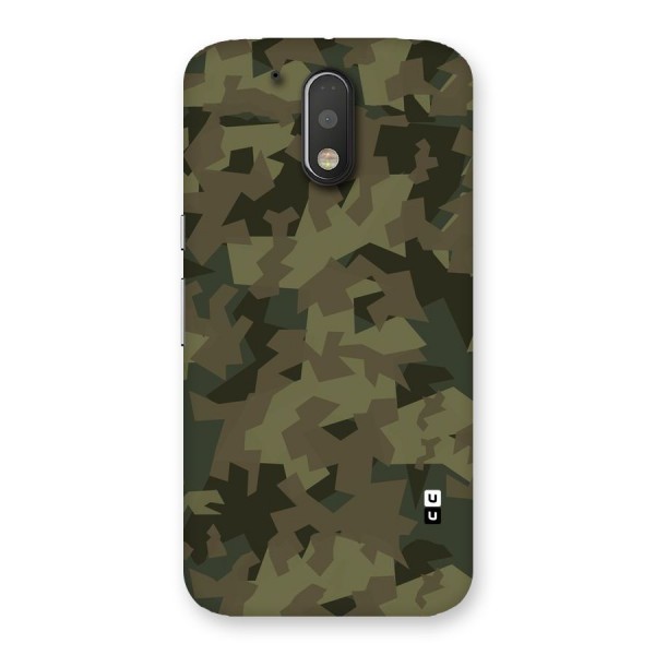 Army Abstract Back Case for Motorola Moto G4