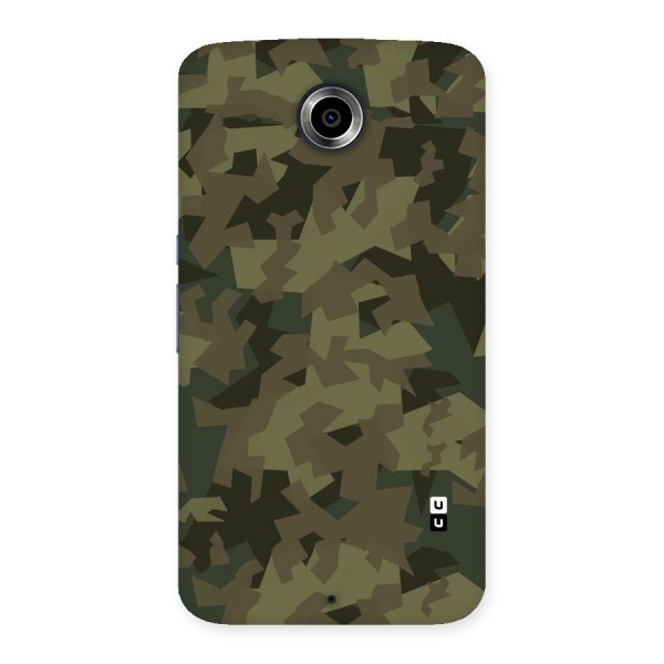 Army Abstract Back Case for Nexsus 6