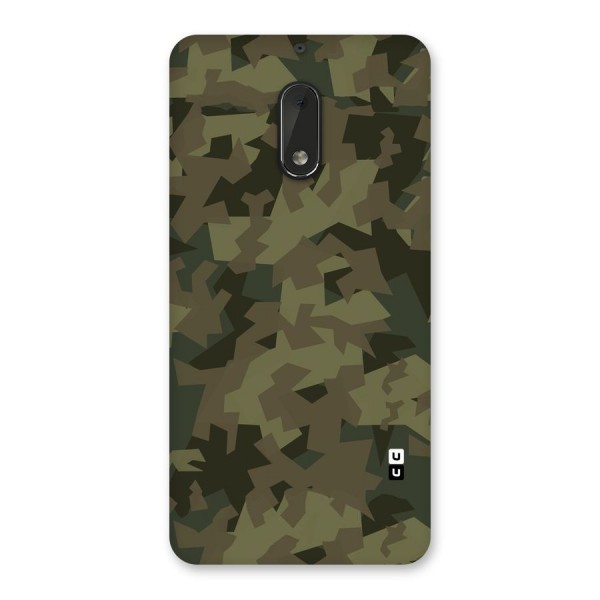Army Abstract Back Case for Nokia 6