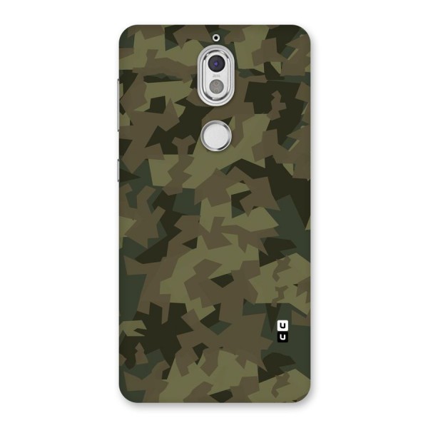 Army Abstract Back Case for Nokia 7
