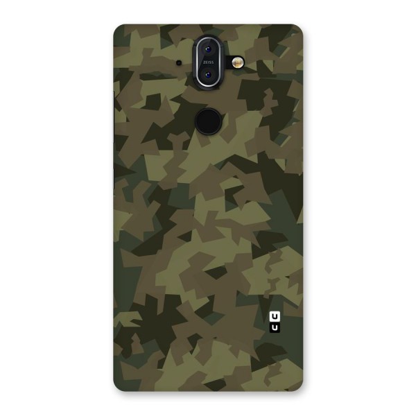 Army Abstract Back Case for Nokia 8 Sirocco