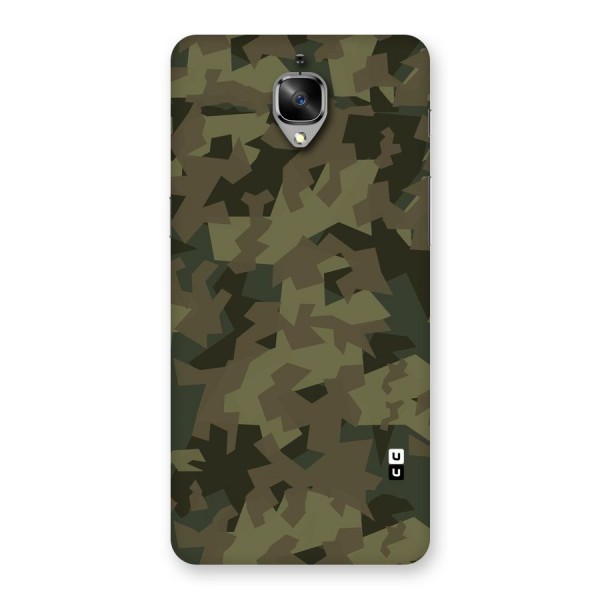 Army Abstract Back Case for OnePlus 3