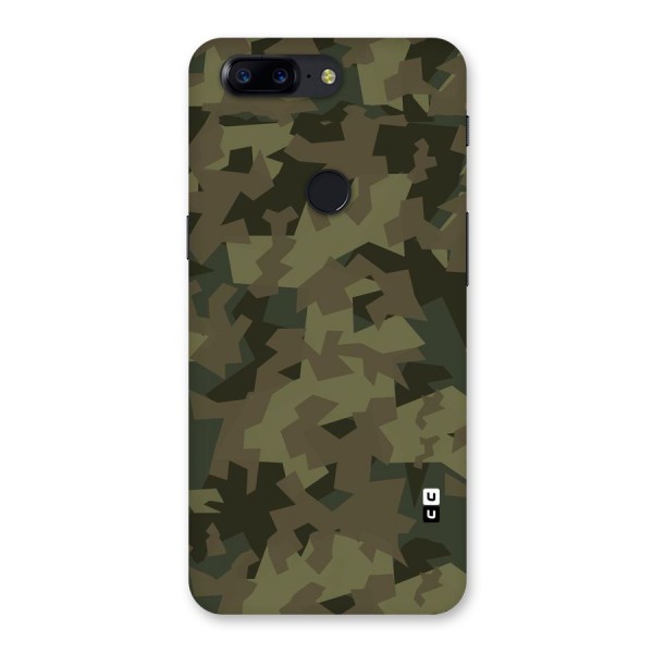 Army Abstract Back Case for OnePlus 5T