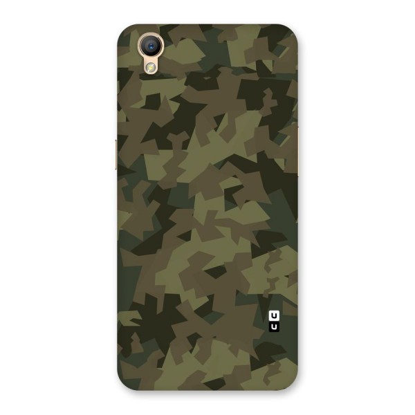 Army Abstract Back Case for Oppo A37