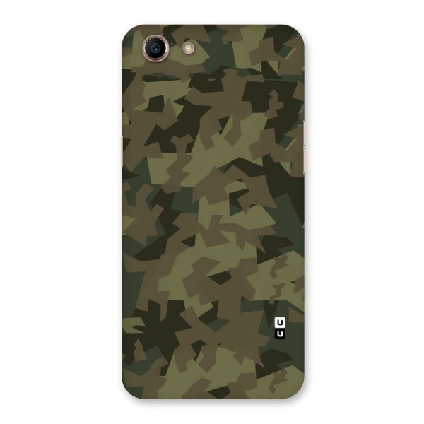 Army Abstract Back Case for Oppo A83 (2018)