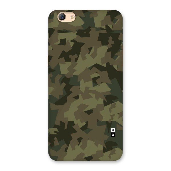 Army Abstract Back Case for Oppo F3 Plus