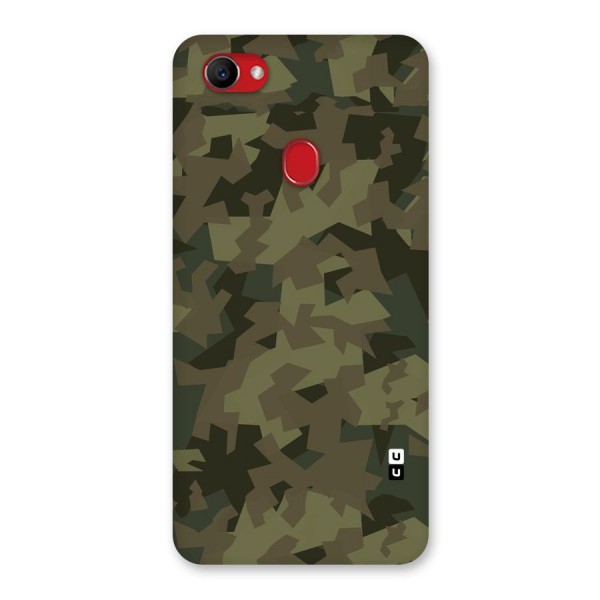 Army Abstract Back Case for Oppo F7