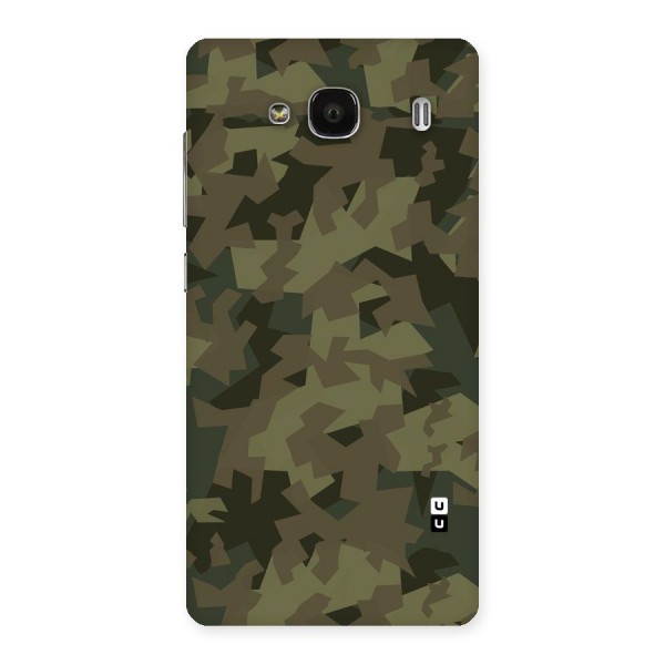 Army Abstract Back Case for Redmi 2 Prime