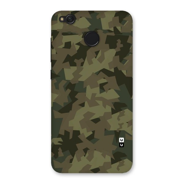 Army Abstract Back Case for Redmi 4