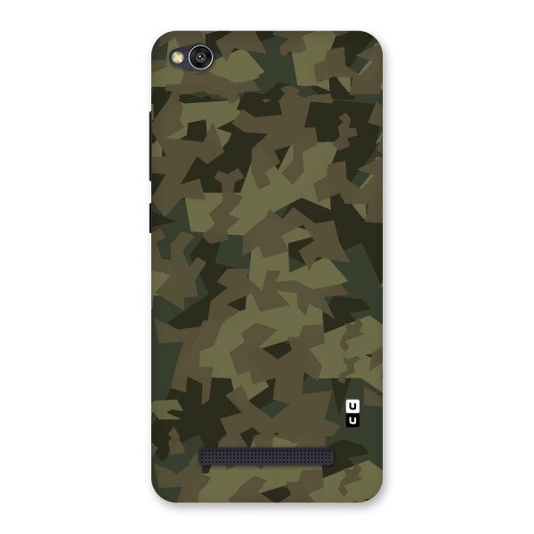 Army Abstract Back Case for Redmi 4A